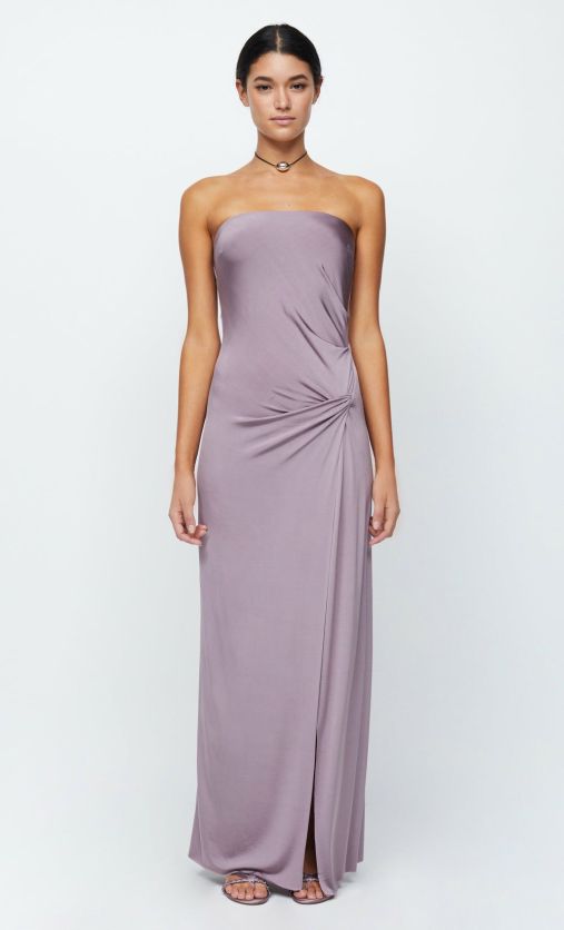 Clothing Bec + Bridge  | Petra Strapless Maxi Dress Mauve